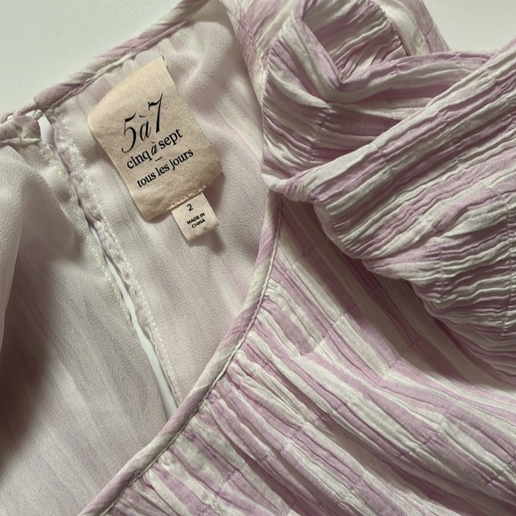 Cinq a Sept Lyle Cut Out Midi Dress Size 2 Retail $465.00 - Picture 3 of 7